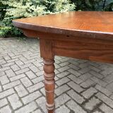 Large farmhouse table, 19th century