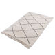 Classic diamond-pattern Berber rug 150x230