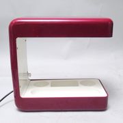 Lampe Isos bordeaux Giotto Stoppino Tronconi 1972