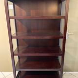 Wooden and glass showcase