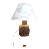 Fossilised Wood Bedside Lamp