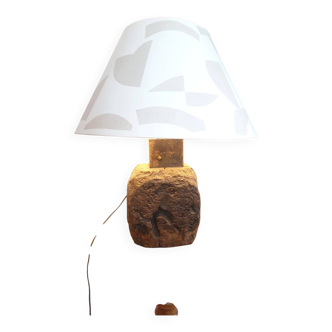 Fossilised Wood Bedside Lamp