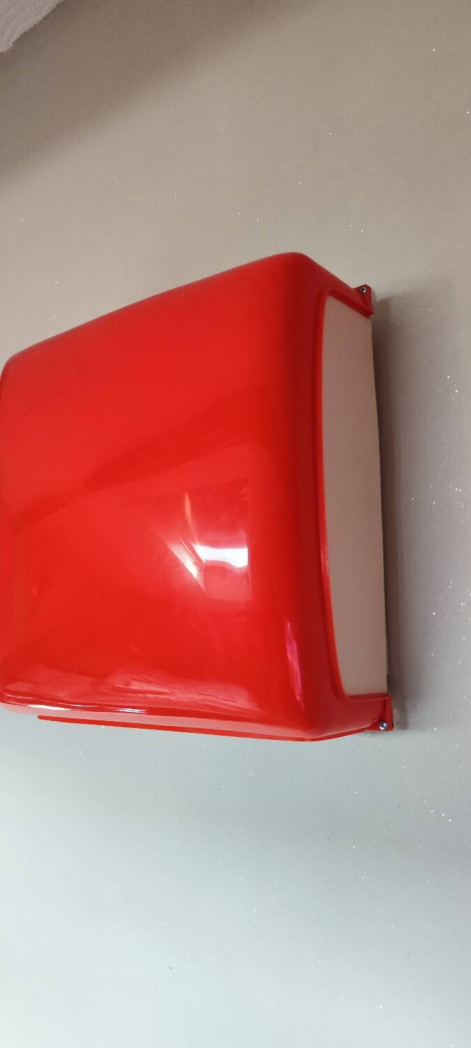 Artemide Space Age wall lights orange