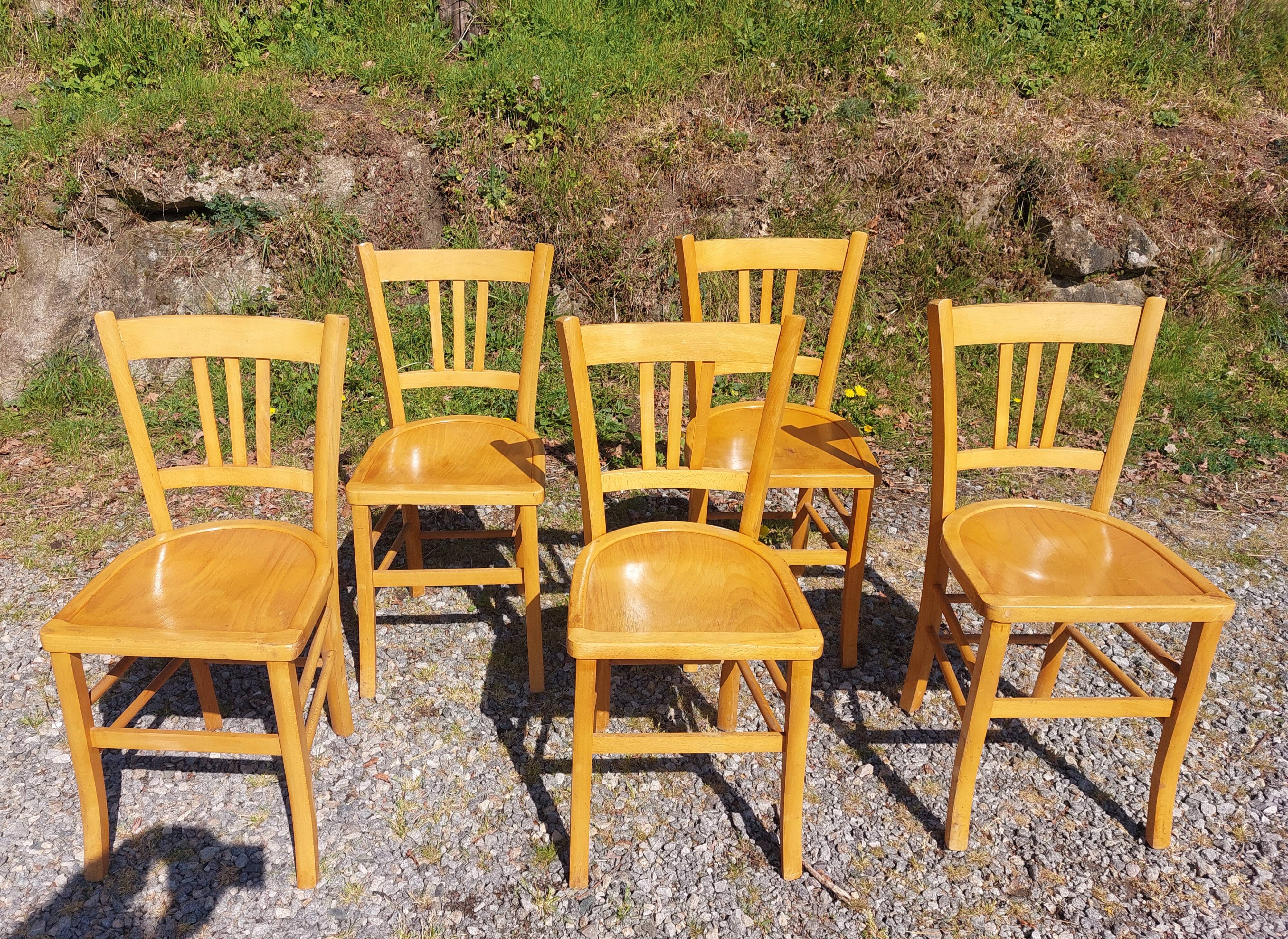 5 Luterma bistro chairs