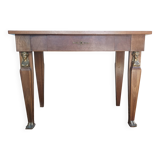 Empire style mahogany desk