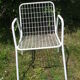 Series of 4 garden armchairs vintage signed EMU model Rio