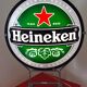 Light bistro sign Heineken 1980/90