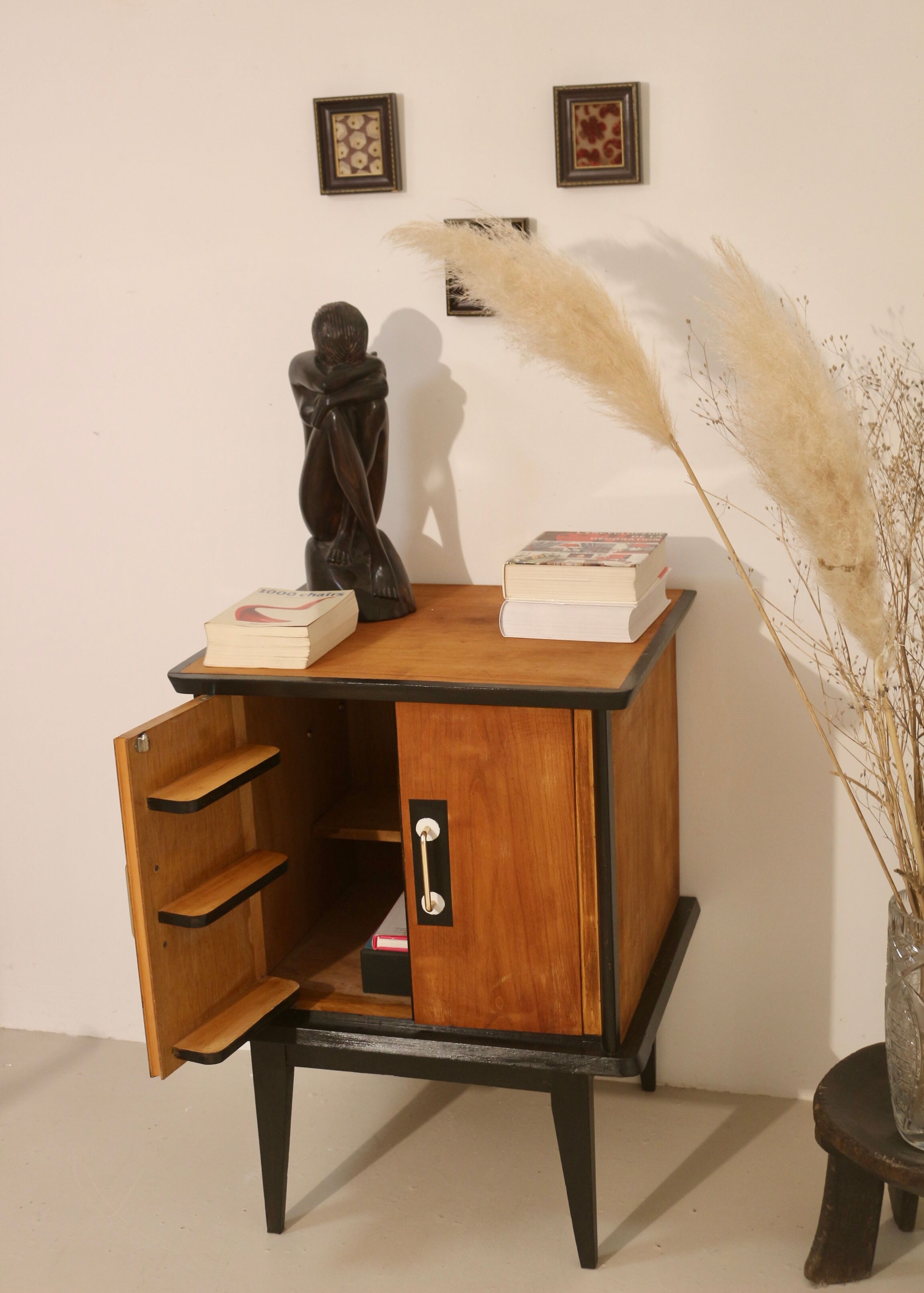 60's vintage chest of drawers, restyled