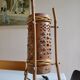 Lampe vintage tripode en bambou