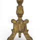 Chandelier en bois doré