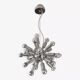 SPOUTNIK pendant light. 1980. Space age.