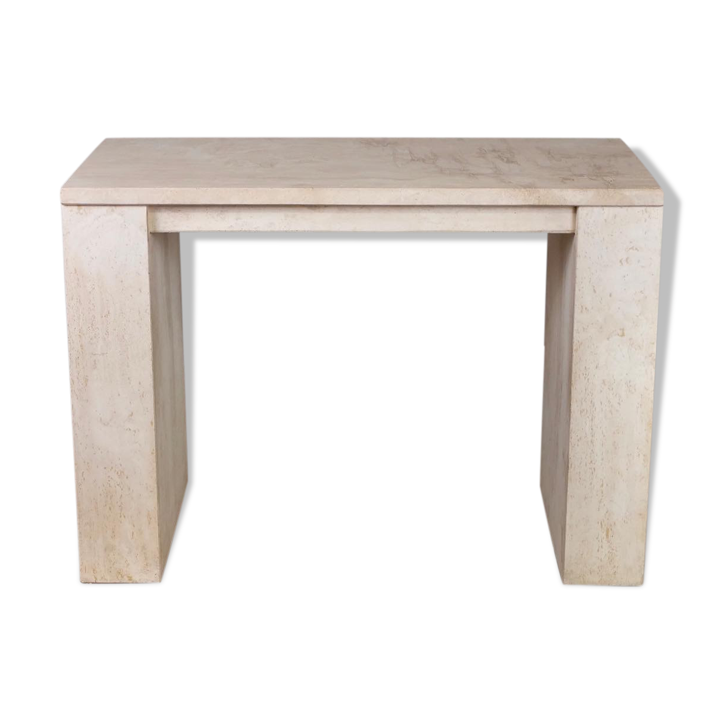Cinna travertine desk