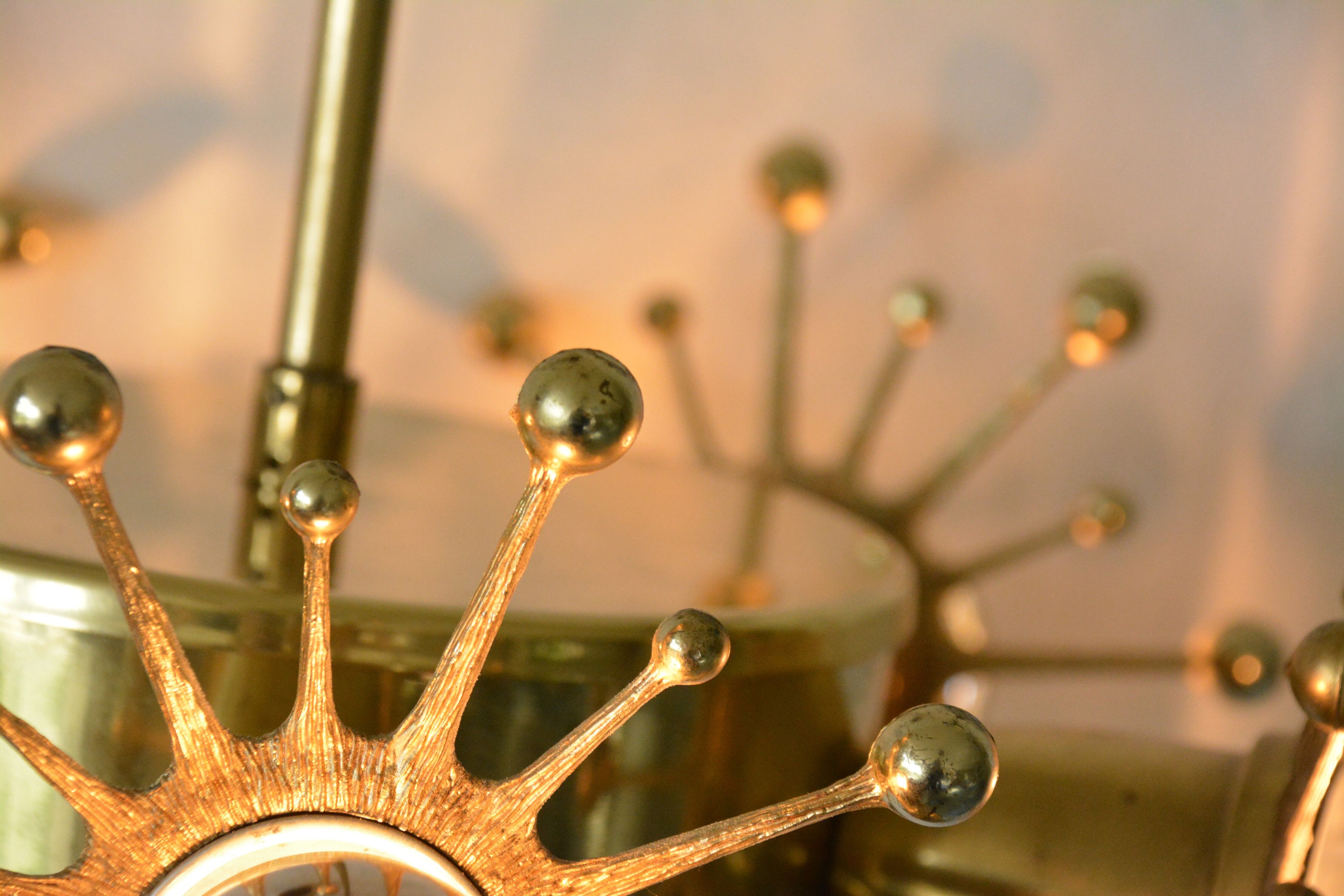 Space Age hanging lamp, 60s Sweden