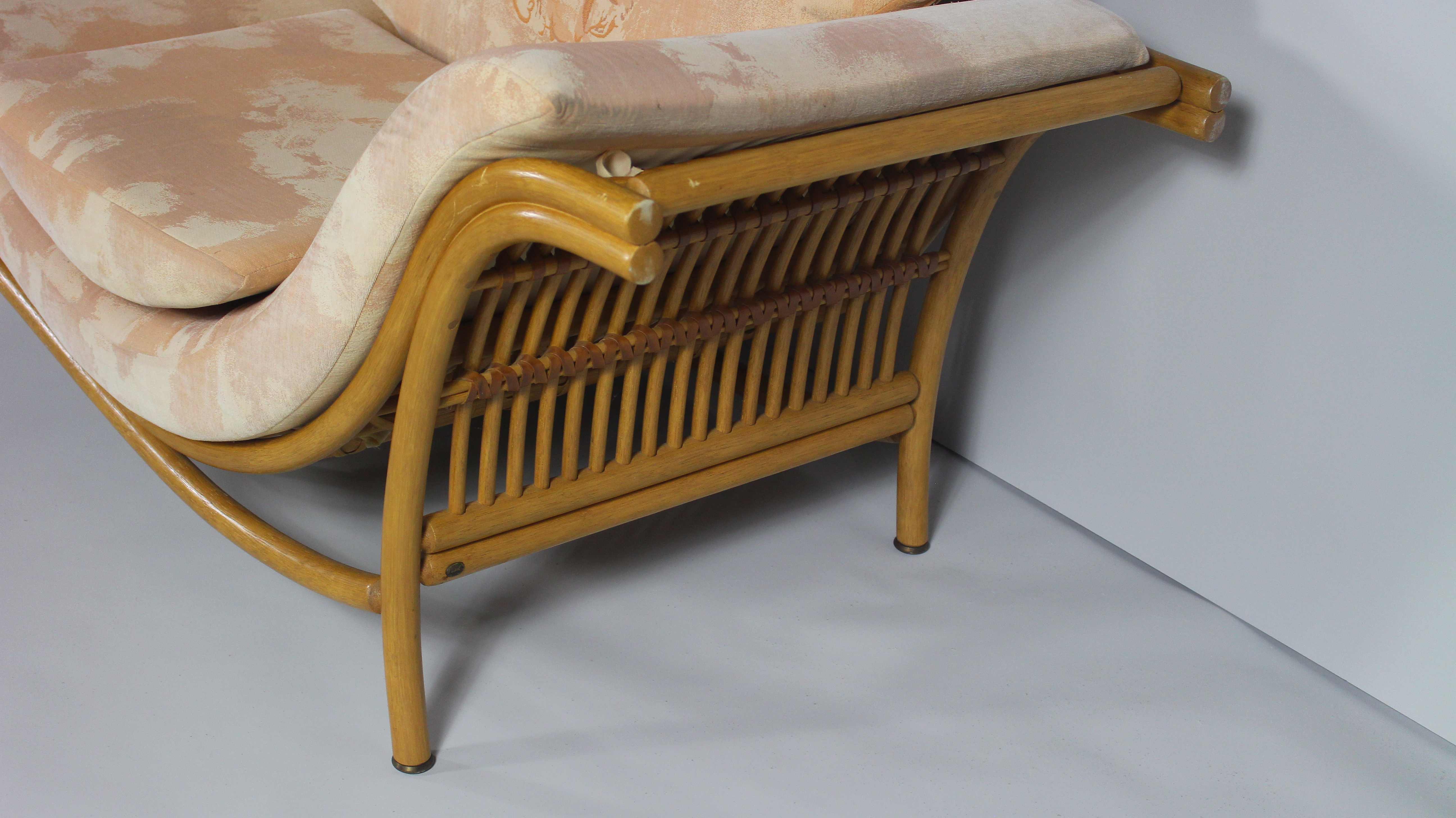 Vintage bamboo sofa or daybed