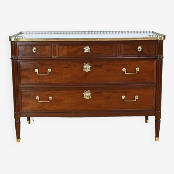 Cuban Mahogany Chest of Drawers, Louis XVI Period – 2nd Part 18th Century
