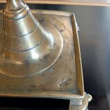 Spanish candle holder eighteenth bronze