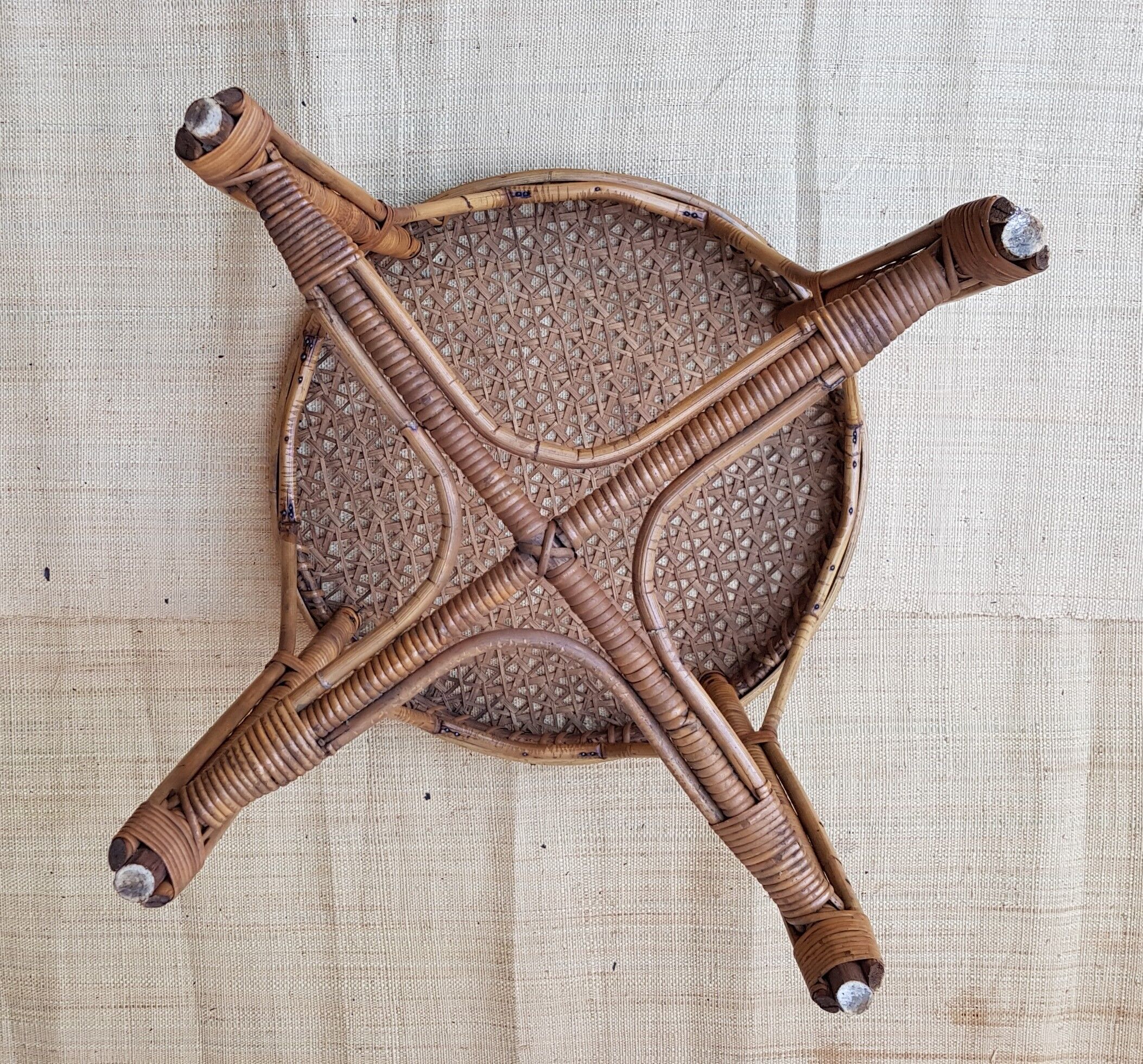 Rattan coffee table and canning