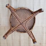 Rattan coffee table and canning