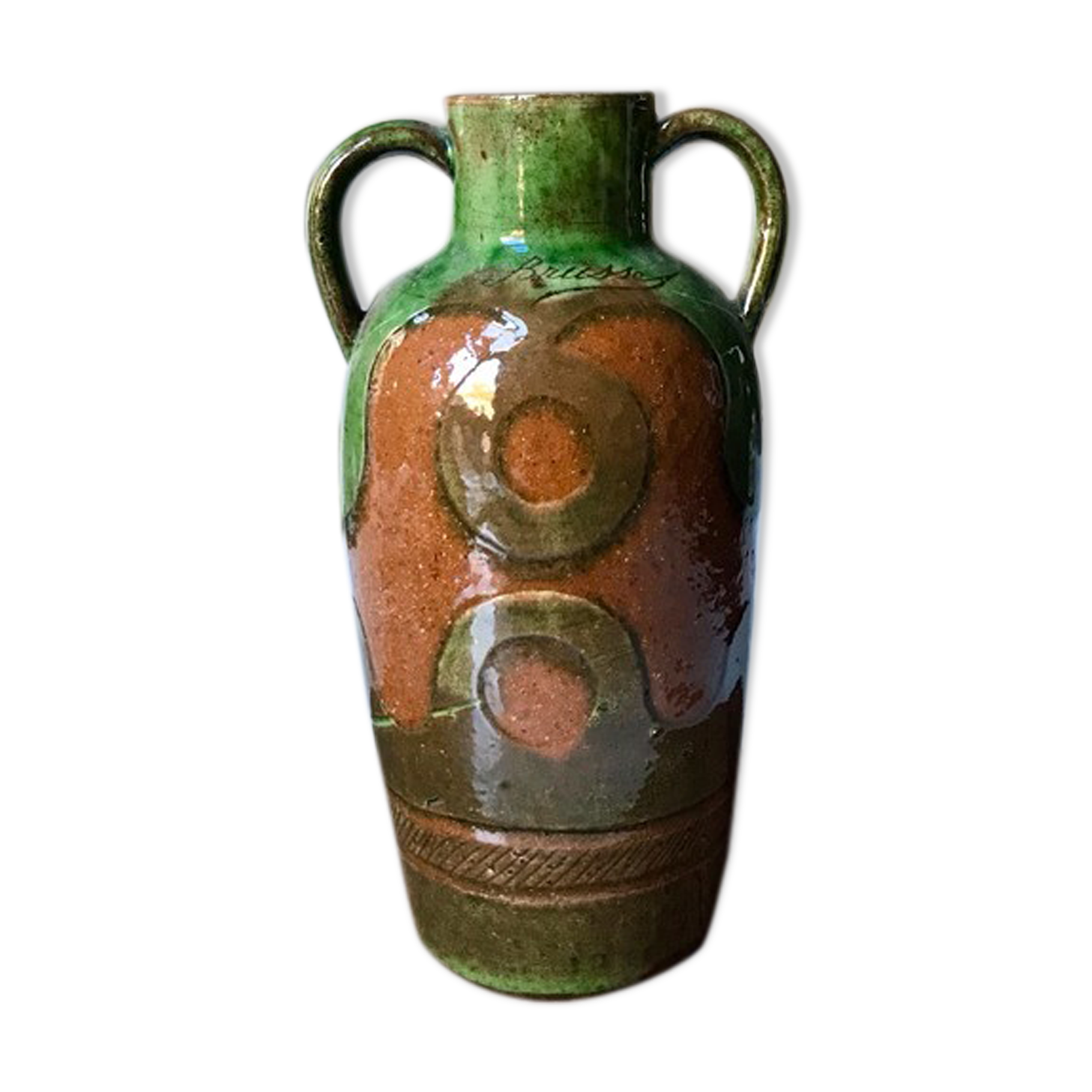 Ceramic vase by Brusset
