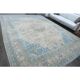 1970s Vintage Persian Handmade Wool Cotton Light Brown Area Rug 295x394