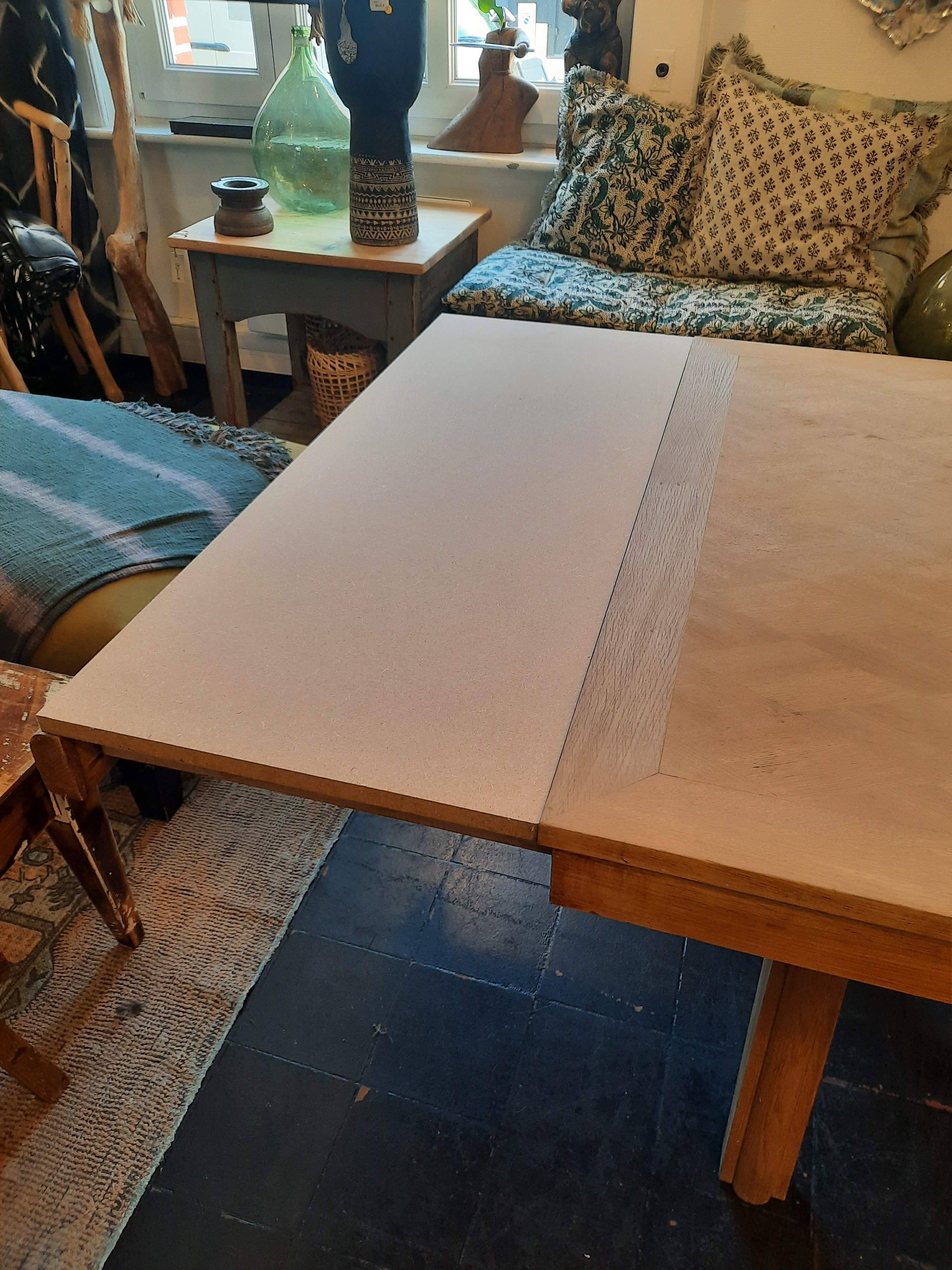 1940s oak dining table