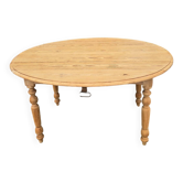 Table à abattants pliable en bois massif brut