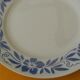 Set of 12 earthenware dessert plates from ORCHIES.