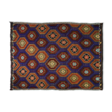 Anatolian handmade kilim rug 273 cm x 211 cm
