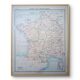 Printed in 1896, France and its departments.