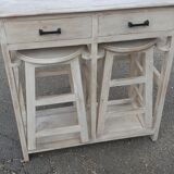 Swing table and stools