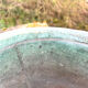 Antique Copper Jardinier, French Vasque, Art Nouveau Mask Handles