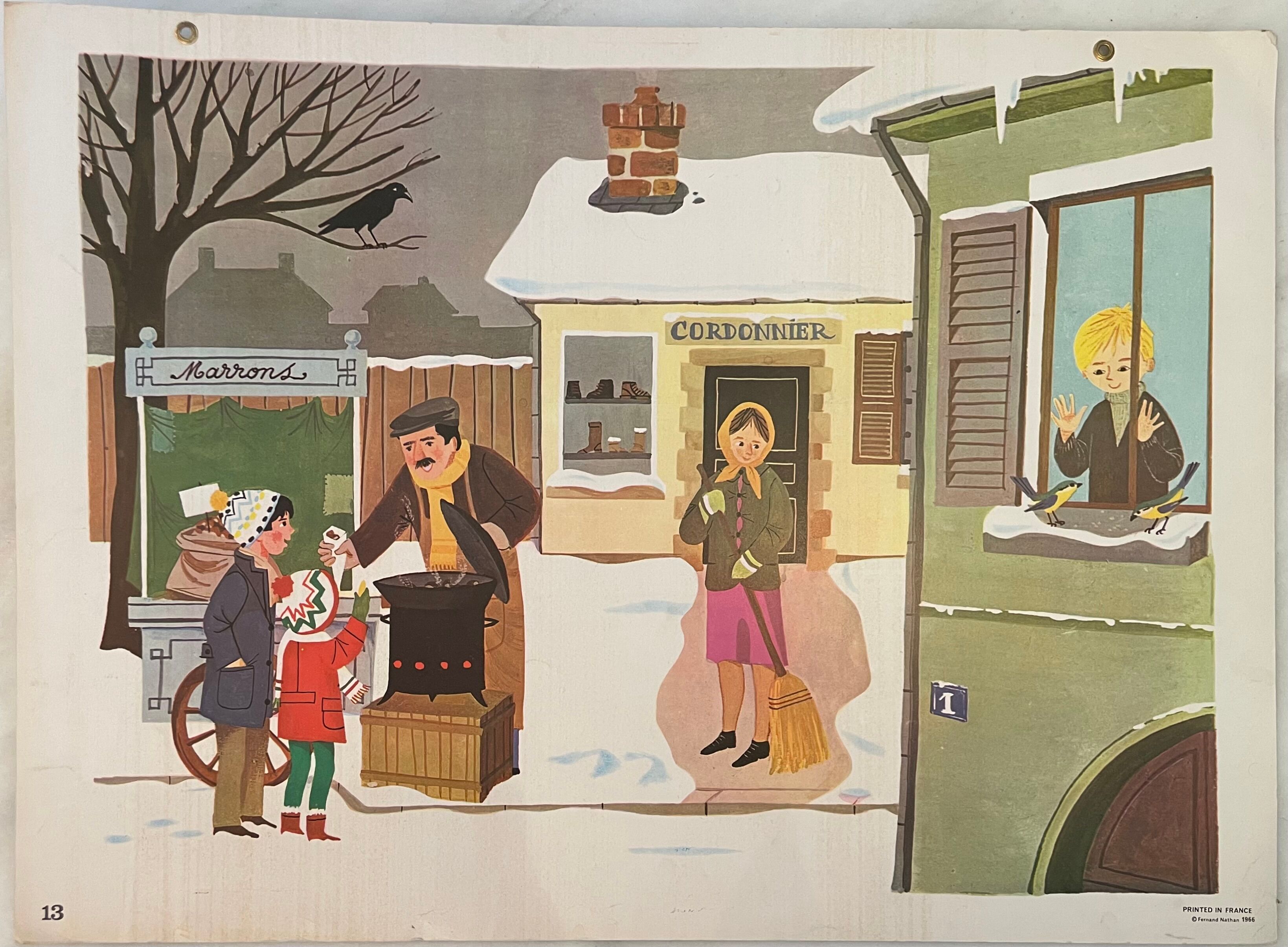 School poster 1966 Nathan