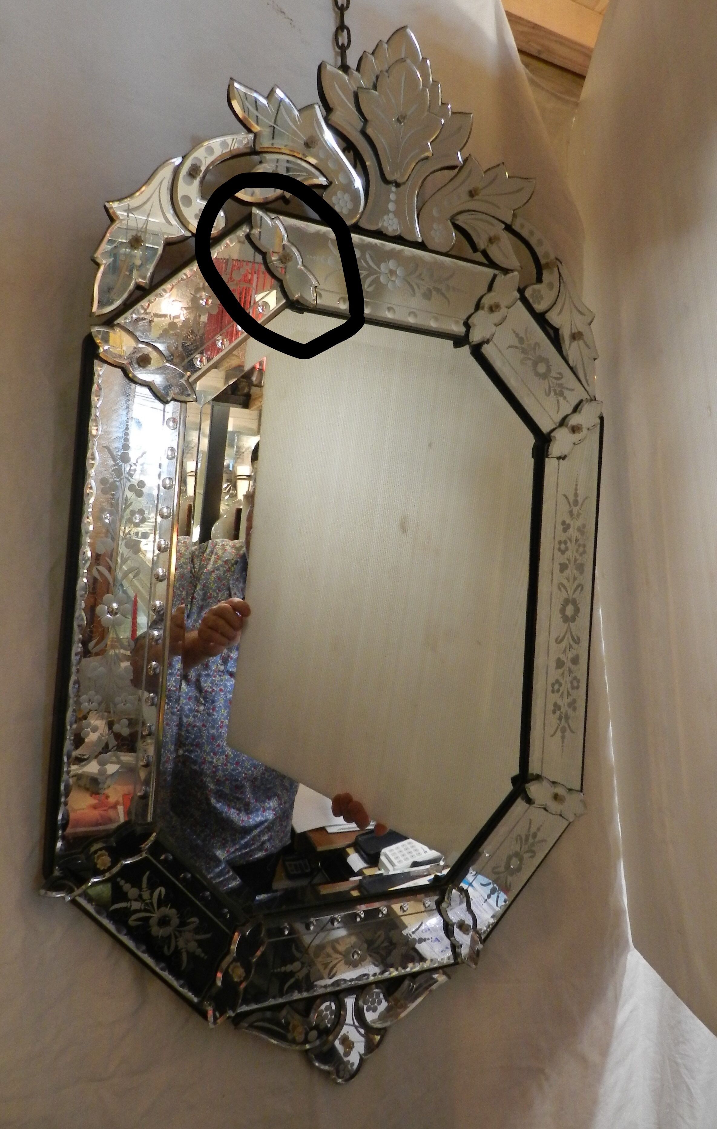 Venetian mirror