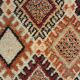 Berber rug pair of handmade bed descents 140x85cm