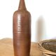 Set of 5 antique glazed stoneware bottles