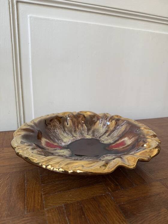 Vallauris style decorative plate