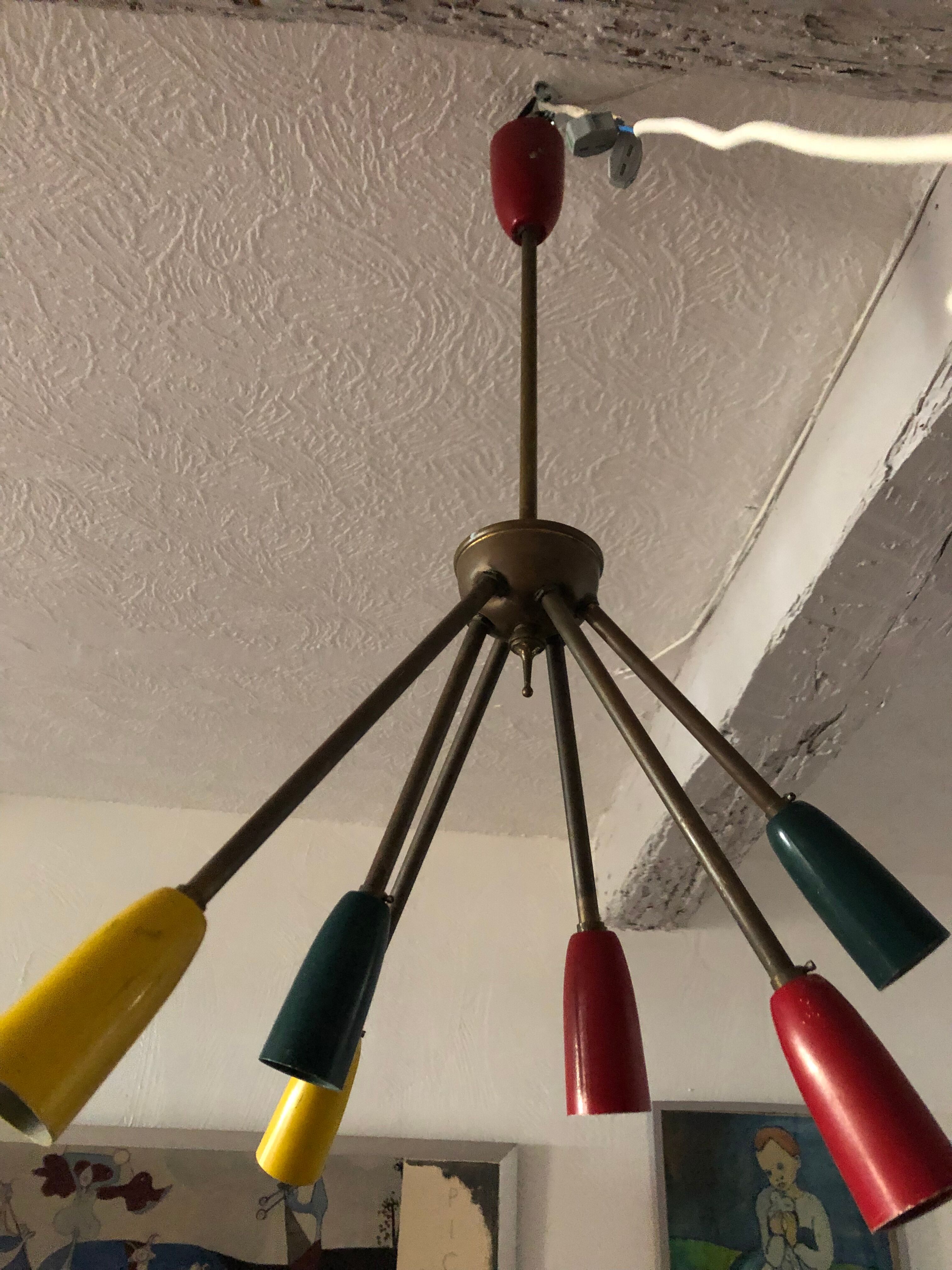Suspension Sputnik 6 arms go 50-60s