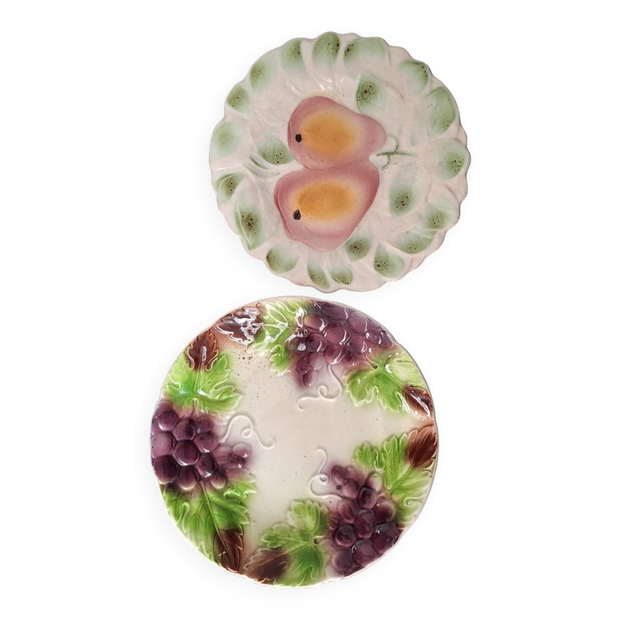 Sarreguemine slush plates