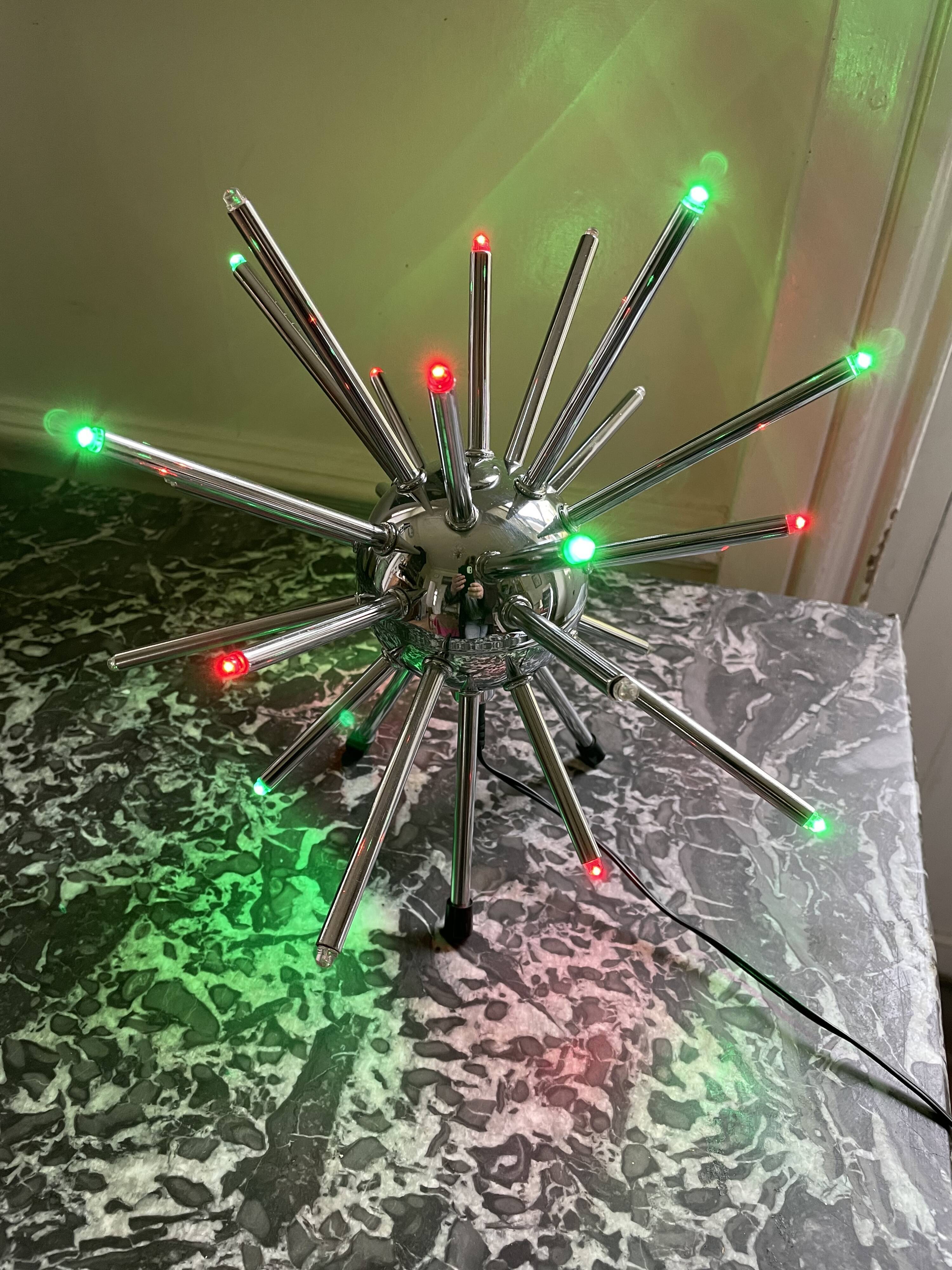 Table lamp "sputnik" space age