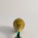 Chinoiserie Ochre Yellow Dragon Vase by Lambeth Doulton Faience, England 1880s