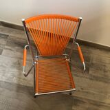 Scoubidou children's armchair