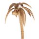 Lampadaire « cocotier/palmier » en rotin