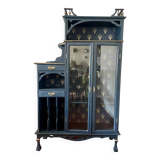 Glass bookcase