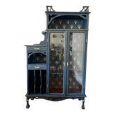 Glass bookcase