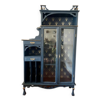Glass bookcase