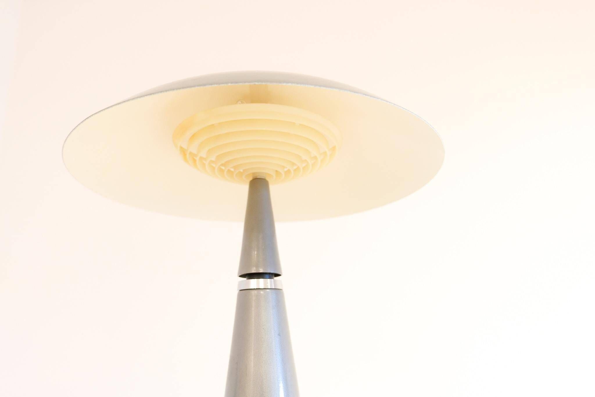 Table lamp from the space age, Aluminor France, 1990s.
