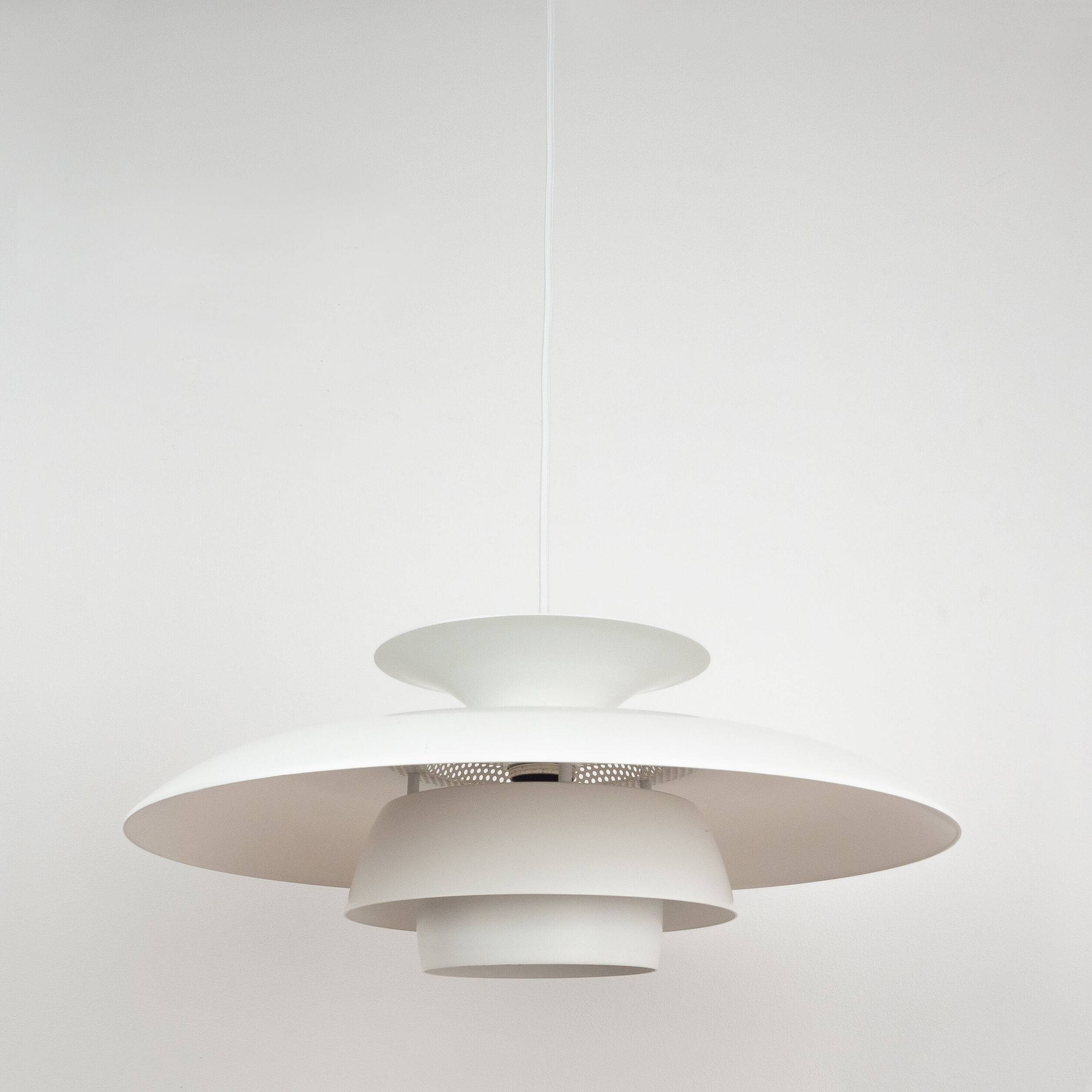 Danish vintage pendant lamp Lyskaer, 1970s