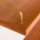 Scandinavian mid century teak free standing wall unit, 1960s