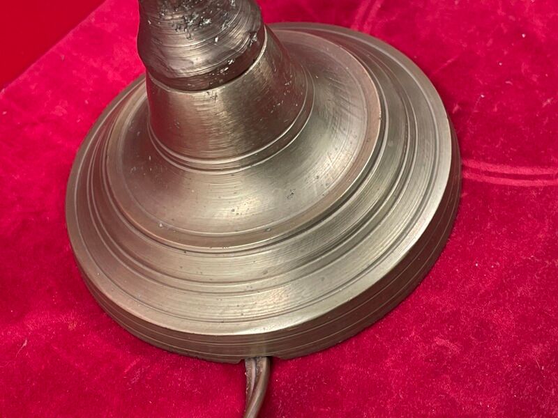 pair of brass lamp foot about 25 cm without the socket
