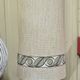 Very large ceramic lamp / floor lamp from the Art Deco period.